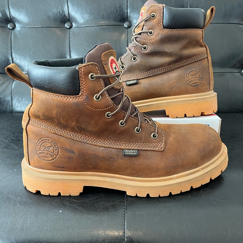 Irish‎ Setter 83614 UltraDry Waterproof Work Boots Sz 11D